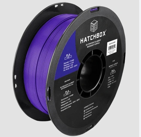 Hatchbox3D 1.75mm PLA - Midnight Purple