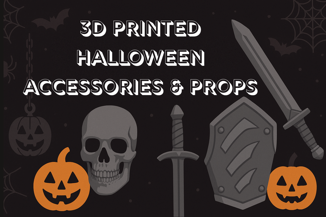 3d printed halloween accessories and props - west texas 
