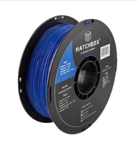 Contrive3D sells Hatchbox3D 1.75mm PLA 3D Printing Filament in Lubbock Texas. Pictured is Blue.