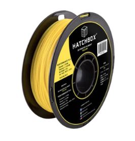 Contrive3D sells Hatchbox3D 1.75mm PLA Pro+ 3D Printing Filament in Lubbock, Texas. Pictured color is Yellow