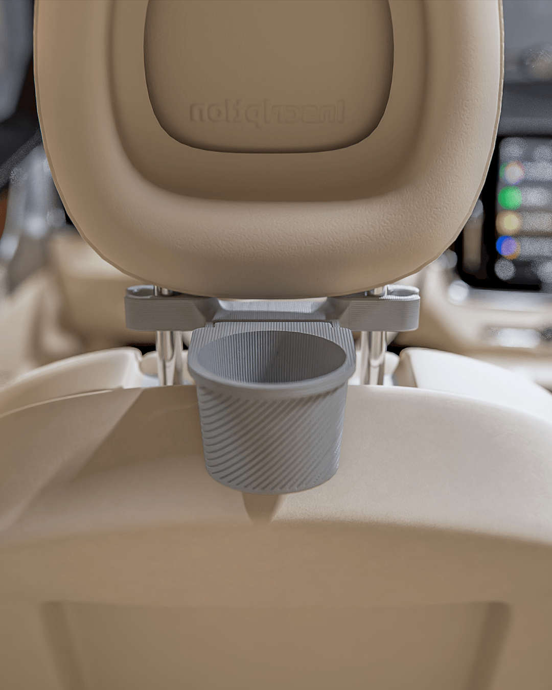 Back seat organization using AutoEase Basic Passenger Kit