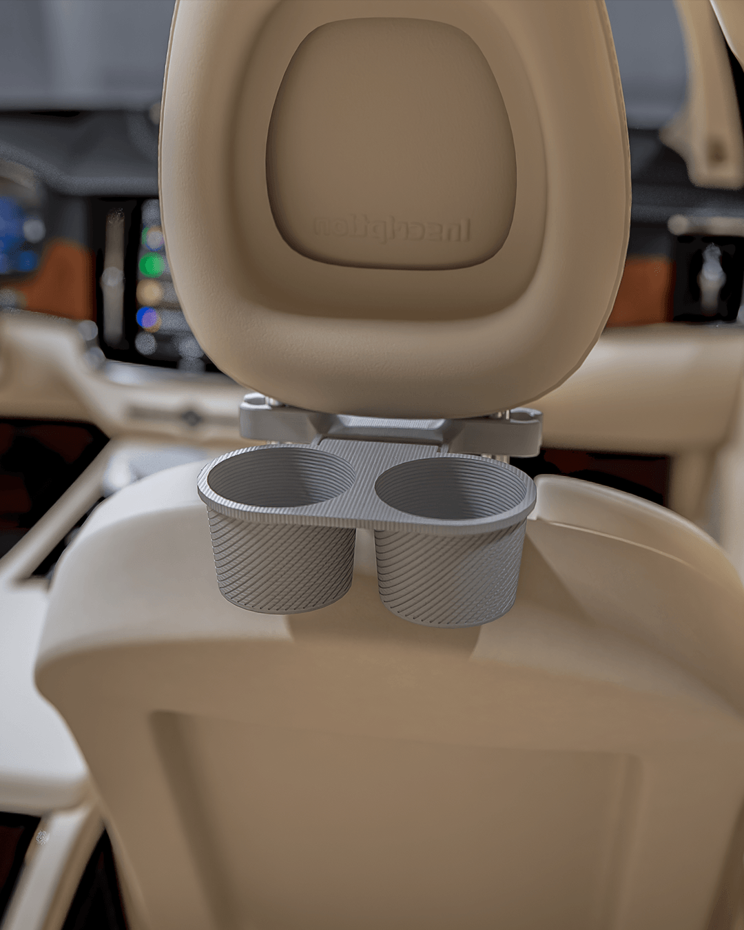 AutoEase Complete Passenger Kit | Modular Back Seat Organizer | All-in-One Back Seat Organization System