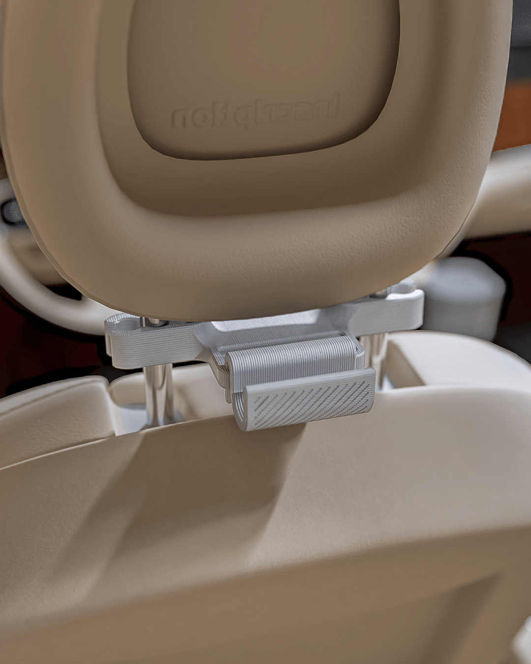 AutoEase seat mount adapter made from heat-resistant ASA/ABS