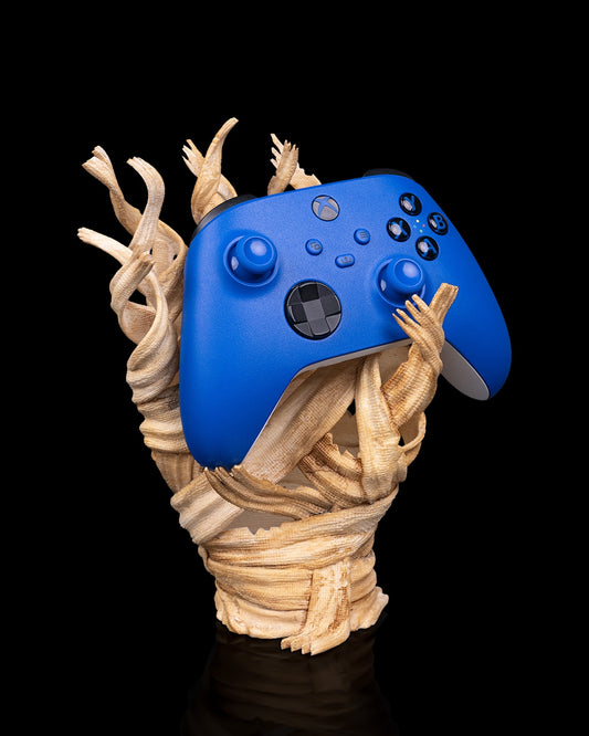 Mummy Tomb Controller Holder – 3D Printed Gaming Stand - FREE SHIPPING
