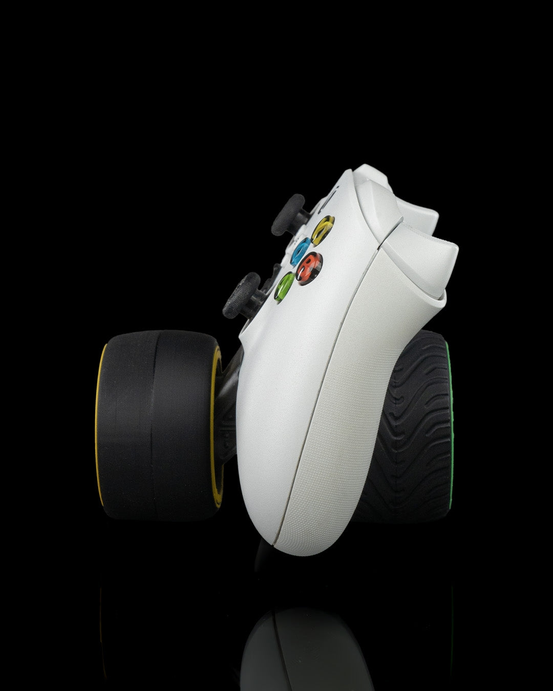 Pit Stop modular tire stand for gaming controllers