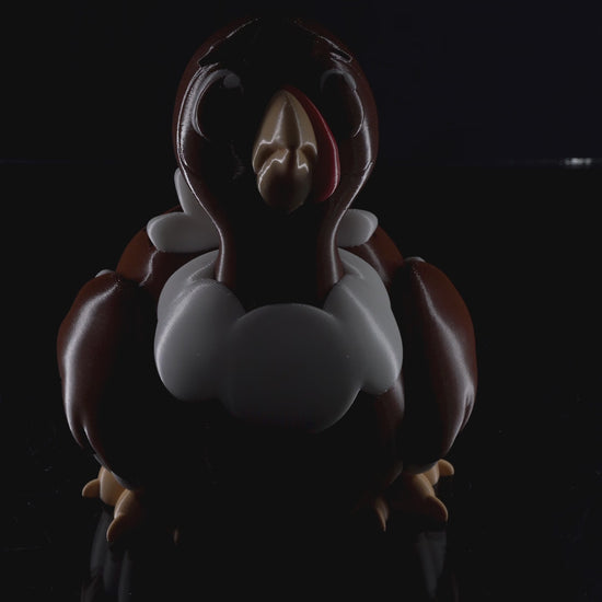 Demonstration video showing the Turkey Fan Napkin Holder being loaded with napkins and displayed on a table.