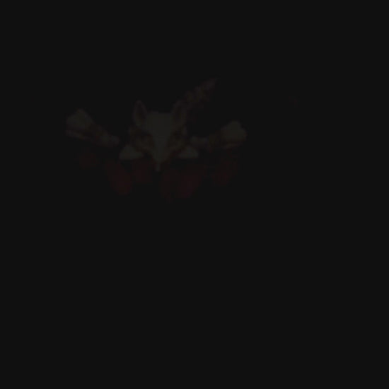 360-degree rotation video of articulated Skeleton Fidget Squirrel showing tail and skeletal articulation.